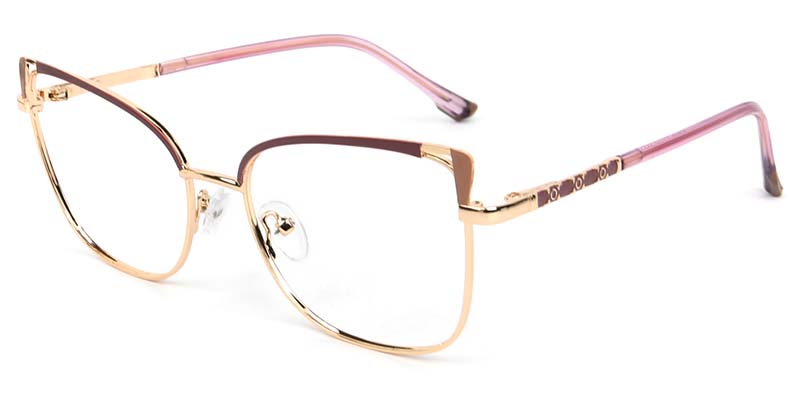 Umber​ Glasses Gold_Brown
