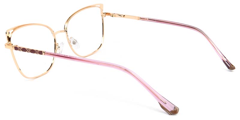 Umber​ Glasses Gold_Brown