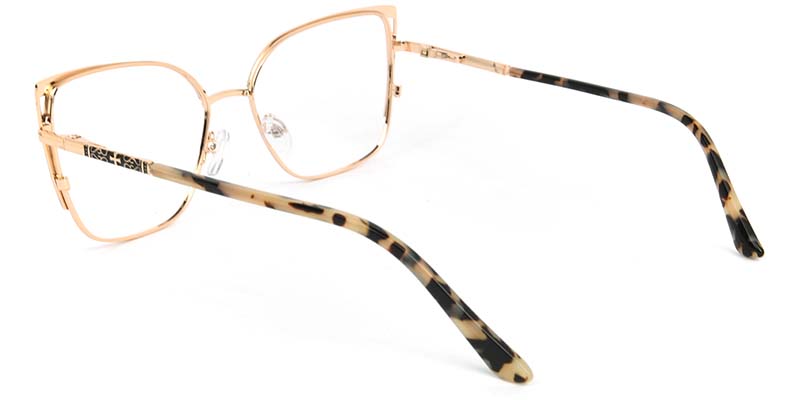 Violet​ Glasses Gold_Black