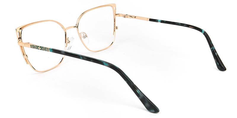 Violet​ Glasses Gold_Green