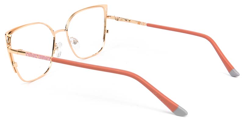 Violet​ Glasses Gold_Pink