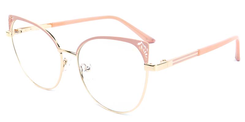 Xerophyte​ Glasses Gold_Pink