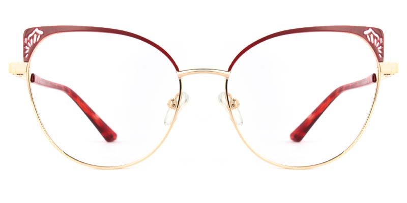 Xerophyte Glasses Gold_Red