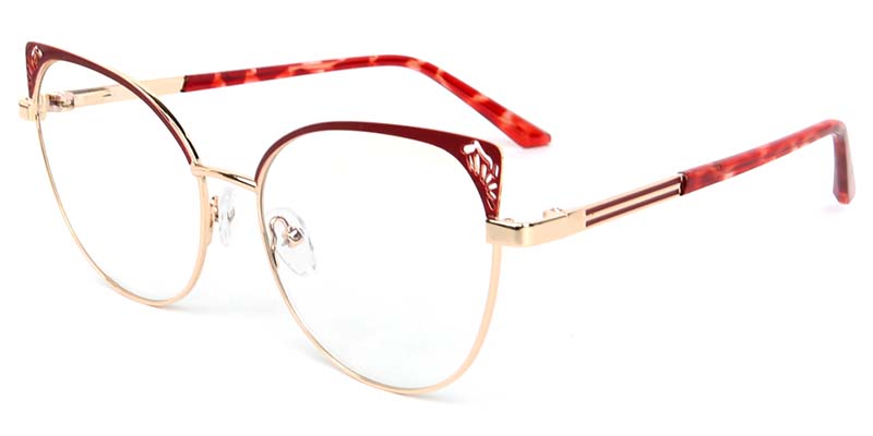 Xerophyte​ Glasses Gold_Red