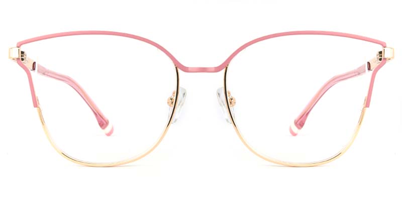 Yarrow Glasses Gold_Pink
