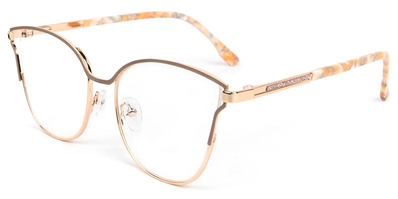 Yarrow​ Glasses Gold_Champagne