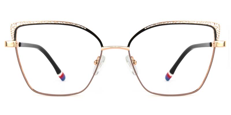 Zaffre Glasses Gold_Black