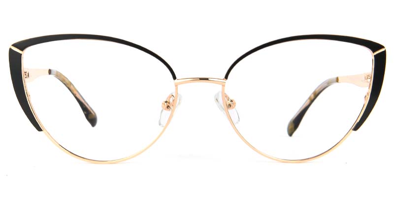 Azure Glasses Gold_Black