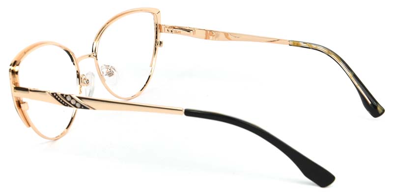 Azure​ Glasses Gold_Black