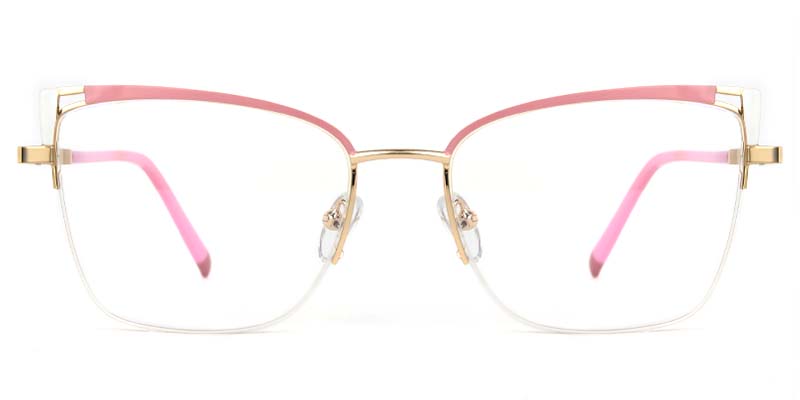 Coral Glasses Gold_Pink