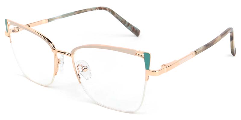 Coral​ Glasses Gold_Champagne