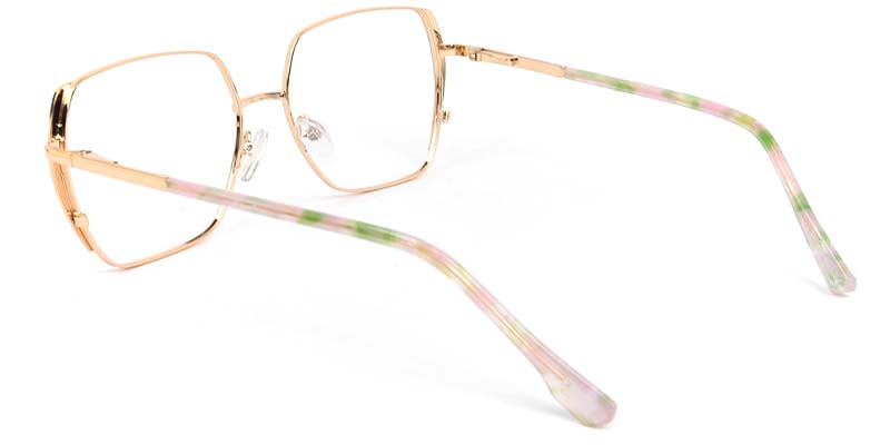 Eclipse​ Glasses Gold_Blue