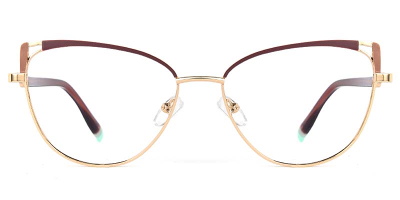 Frost Glasses Gold_Brown