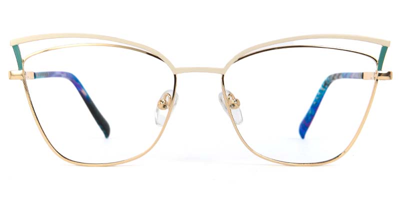 Galaxy Glasses Gold_Blue
