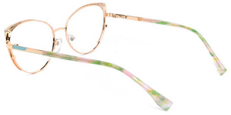 Horizon​ Glasses Gold_Champagne