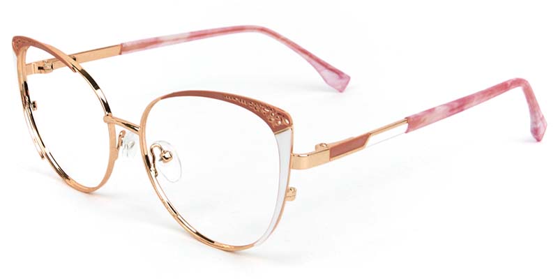 Horizon​ Glasses Gold_Orange
