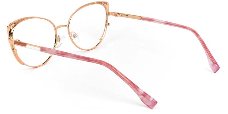 Horizon​ Glasses Gold_Orange