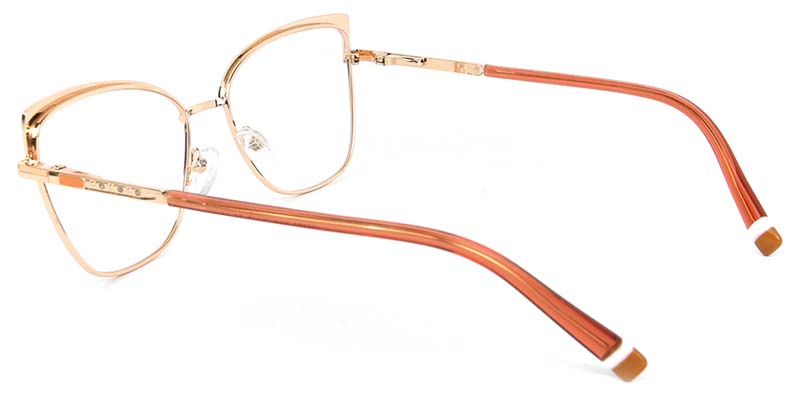 Avenir​ Glasses Gold_Orange