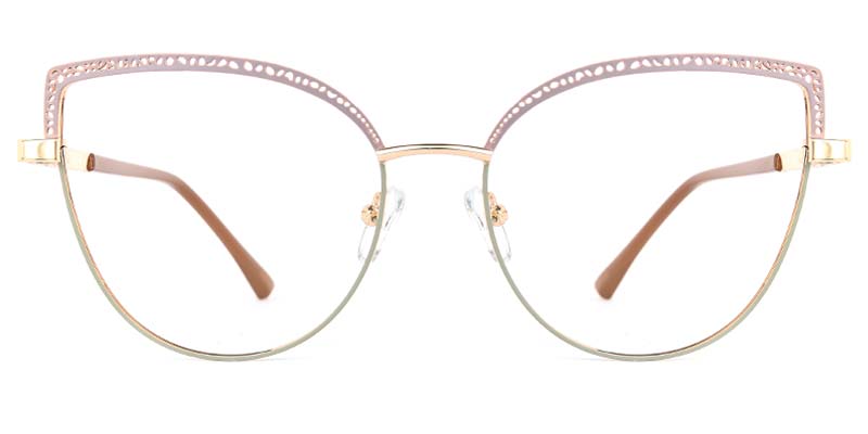 Crest Glasses Gold_Gray