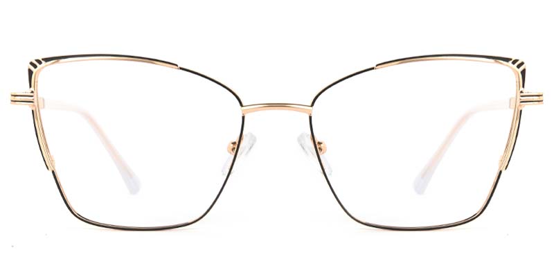 Dawn Glasses Gold_Black_White