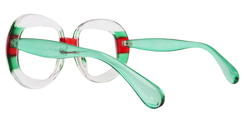 Epic Glasses Transparent_Green