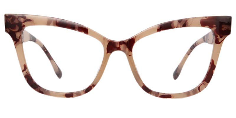 Blossom Glasses Brown_Red