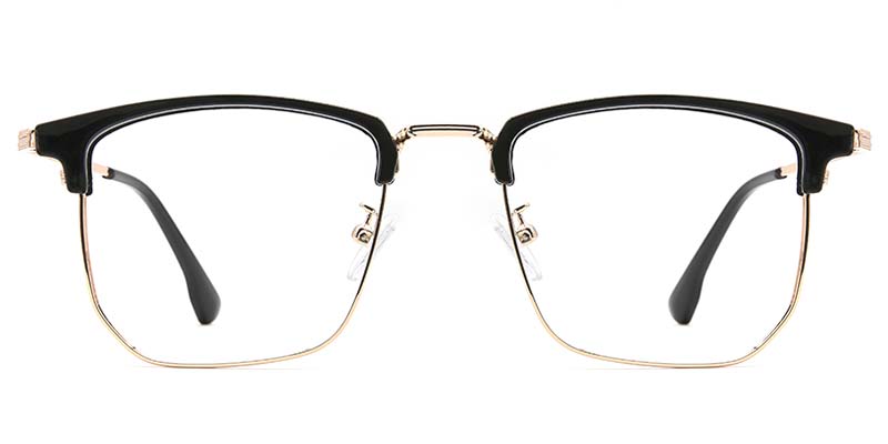 Luxe​ Glasses Black_Gold