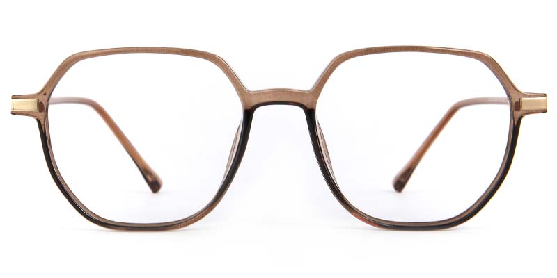 Verve​ Glasses Transparent_Brown