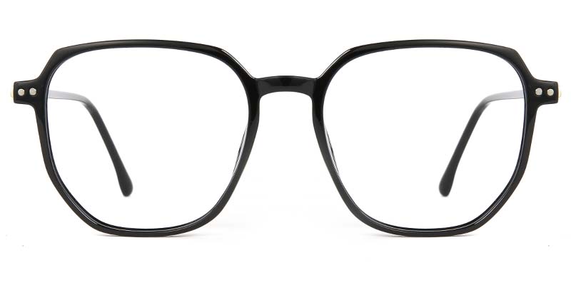 Quill​ Glasses Black_Silver