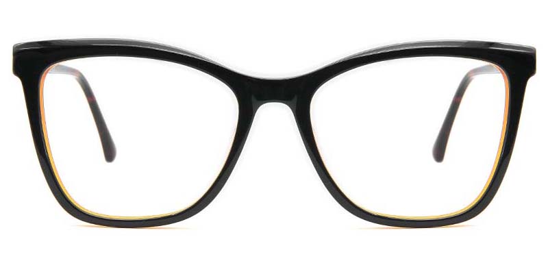 Devotion​ Glasses Black _Yellow_Tortoise