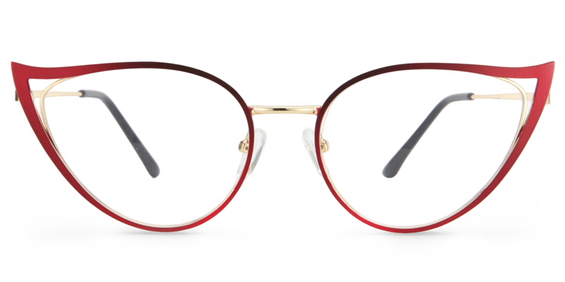 Blissful Glasses Red