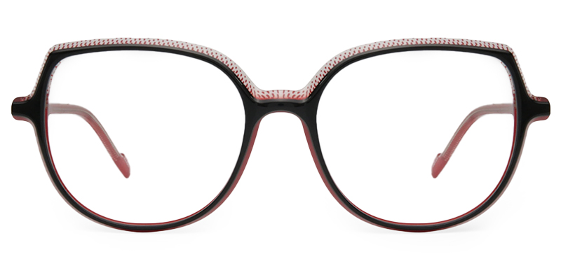 Sheen Glasses Black_Red