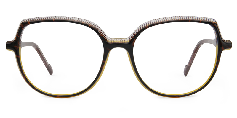 Sheen Glasses Tortoise_Yellow