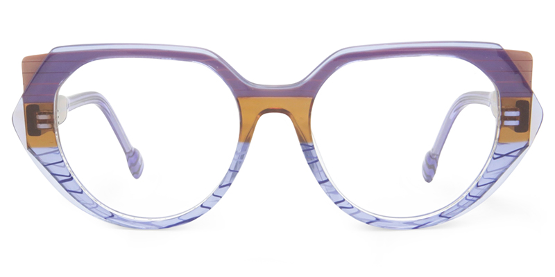 Satisfaction Glasses Blue_Brown