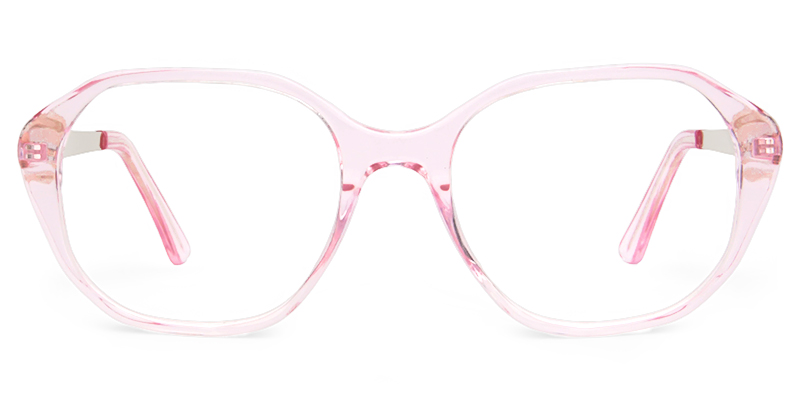 Relaxation Glasses Pink_Transparent