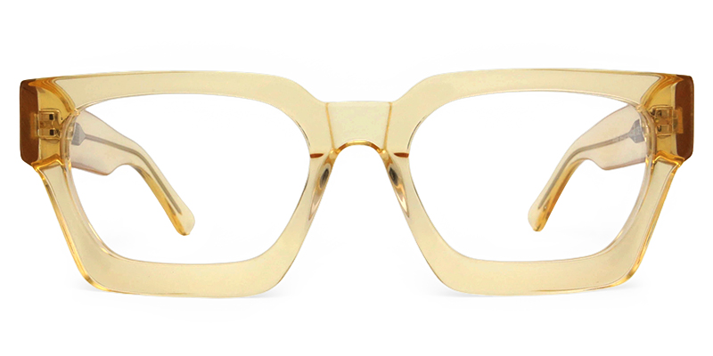 Zestful Glasses Yellow