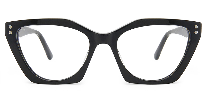 Sharp Glasses Black