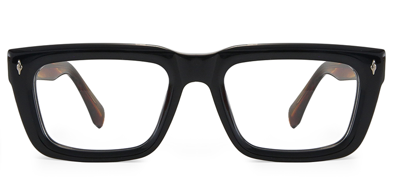 Poem Glasses Black_Brown