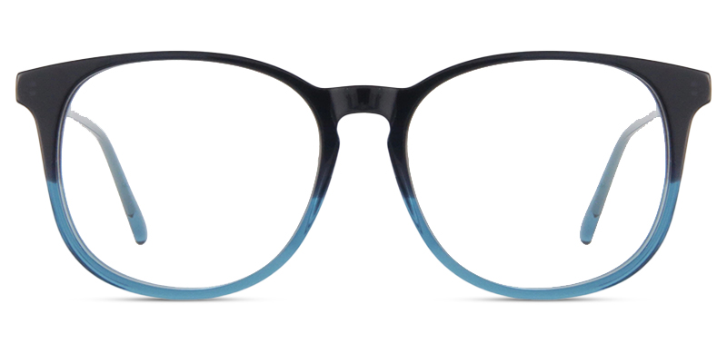 Book Glasses Black_Blue