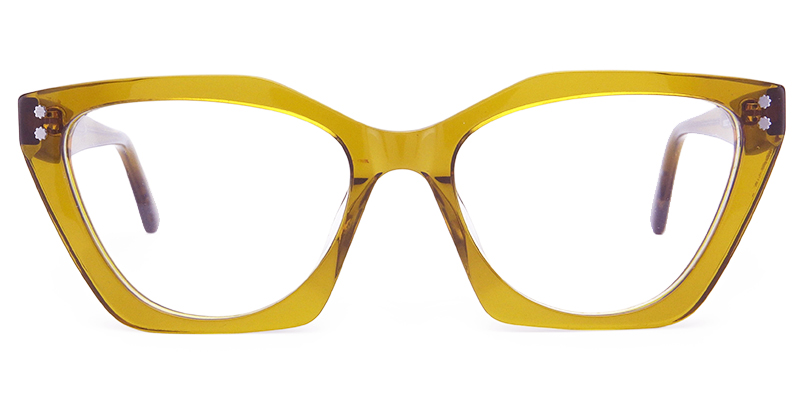 Sharp Glasses Yellow